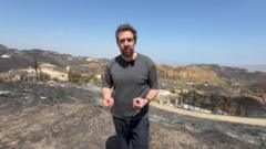 Devastation at the Heart of Spain's Wildfires: A Village Left in Ruins